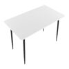 Marcel - Contemporary Counter Table - Black / White - Image 5