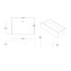 Charlston - Queen Bedroom 5 Piece Set With Sleigh Bed And LED Lighting - White - Image 15