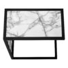 Accent Table, C - Shaped, Versatile Use - White - Image 9