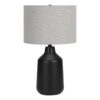 Lighting, Table Lamp, Concrete, Contemporary - Black - Image 2