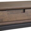 Banting - Mid Century Wide Desk - Walnut Brown - Image 5
