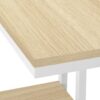 Accent Table, C - Shaped, Contemporary & Modern - Natural - Image 6