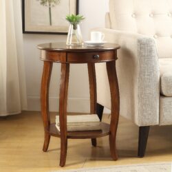 Alysa - Walnut Accent Table - Walnut