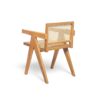 Chandigarh - Chic Arm Dining Chair Set (Set of 2) - Natural - Image 7
