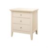 3 Drawer Nightstand - Beige - Image 3