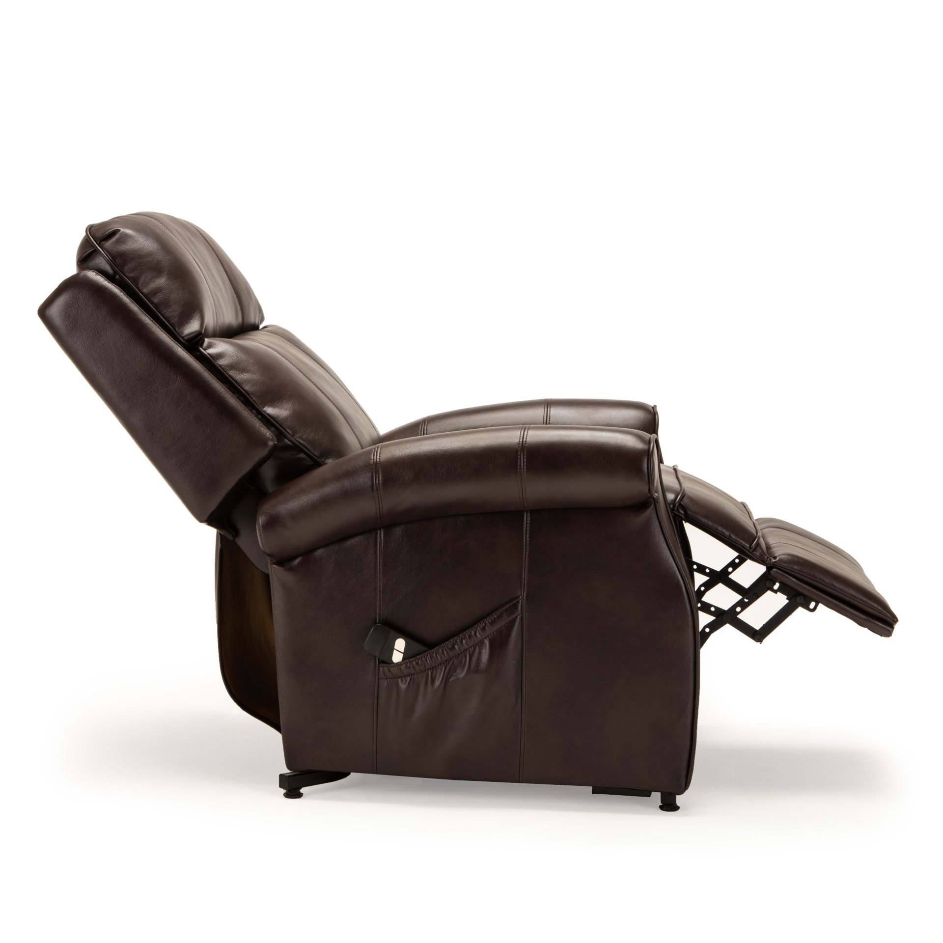 Landis - Lift Chair With Electric Recline Function - Brown - Image 9