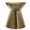 Drum Accent Side Table, Contemporary, Elegant Design - Gold - Image 2
