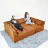 Reno - Modular Sofa - Cognac - Image 7