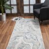Elegance - 2'7" X 7'3" Area Rug - Ivory - Image 3