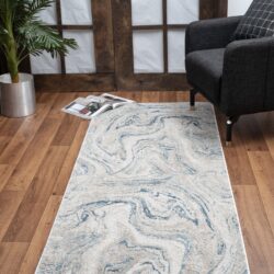 Elegance - 2'7" X 7'3" Area Rug - Ivory