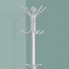 Free Standing Coat Rack 12 Hooks For Entryway - White - Image 3