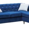 Raisa - Sofa Chaise - Blue - Image 2