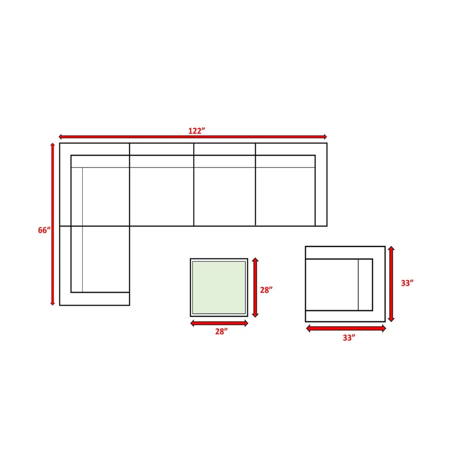 All Weather Wicker 5 Seat Conversation Set With Cushions Durable And Stylish Outdoor Furniture - Gray Mix - Image 3