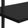 Bookshelf, Bookcase, Etagere, Ladder, 5 Tier, For Office, Contemporary & Modern - Black - Image 5