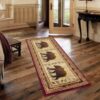 Nature's Nest - 2' X 3' Lodge Area Rug - Polyester, Multi - Image 5