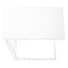 Accent Table, C - Shaped, Convenient Design - White - Image 5