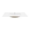 Premium Rectangular Vanity Top With Single Faucet Hole And Overflow - White - Image 9