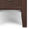Acadian - Narrow Side Table With Drawer - Brown - Image 6