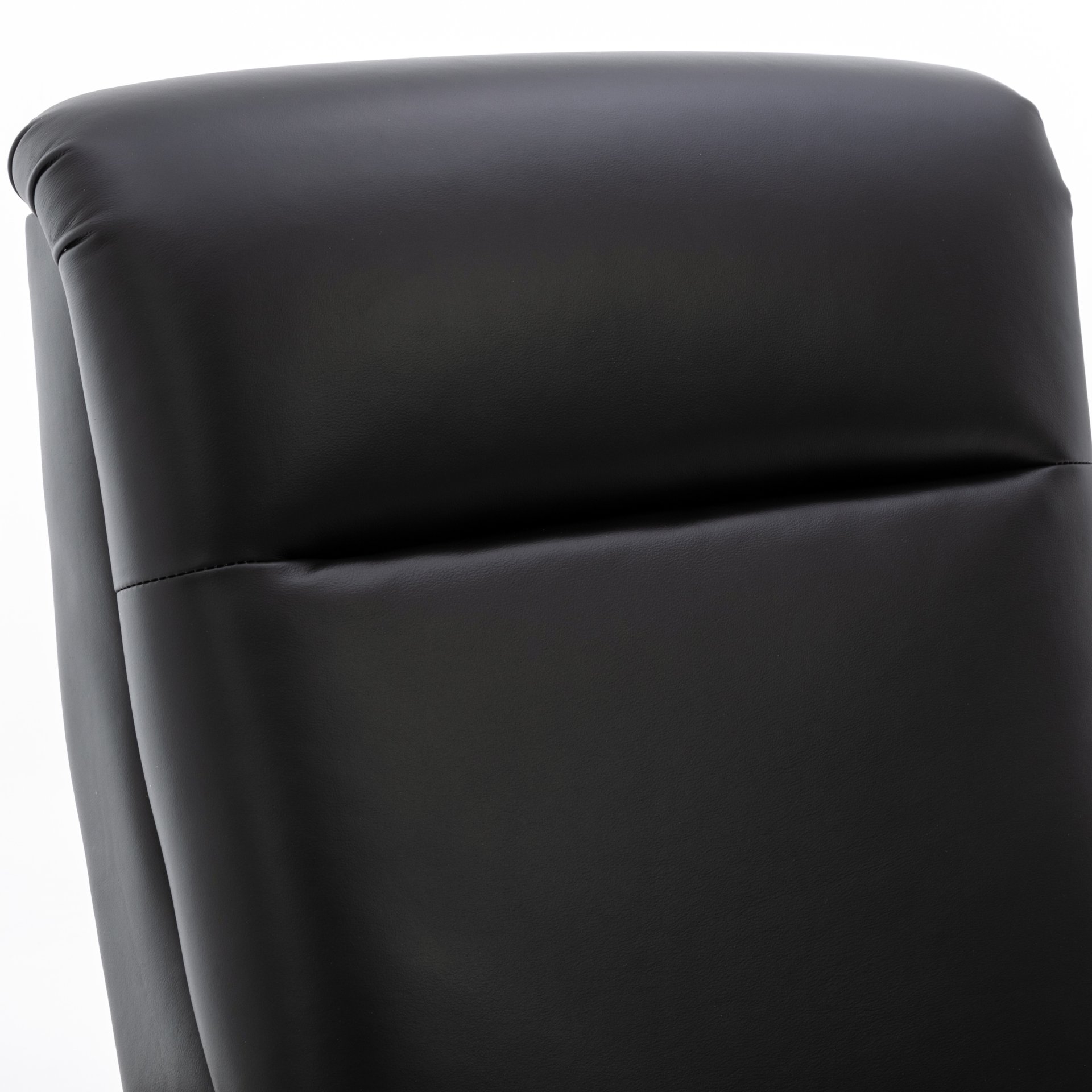 Fremont - Arm Push Back Recliner Chair - Black - Image 9
