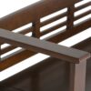 Adams - Entryway Storage Bench - Rustic Medium Brown - Image 4