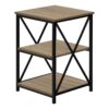 Accent Table, Side Contemporary & Modern - Taupe - Image 12