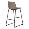 Office Chair, Bar Height, Standing, Computer Desk, Work, Leather Look, Contemporary, Modern - Taupe - Image 10