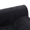 Modern L Shaped Sectional Sofa, Modular Velvet Couch With Adjustable Configurations - Black - Image 7