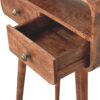 Mini Curved Console Table - Caramel - Image 4