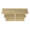 Accent Console Table For Entryway, Contemporary & Modern - Natural - Image 5