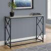 Accent Console Table For Entryway, Contemporary And Modern - Gray - Image 11