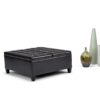 Harrison - Coffee Table Storage Ottoman - Tanners Brown - Image 8