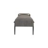 Upholstered Cocktail Ottoman With Slide Tray - Multi - Image 4