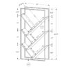 Bookshelf, Bookcase, Etagere, 3 Tier, Office, Contemporary & Modern - Taupe - Image 12