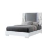 Moon Queen Bed With LED Accent Lighting - Marble - Image 4