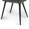 Baylor - Dining Chair (Set of 2) - Dark Gray - Image 6