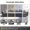 Plush Corduroy 4 Seat Sofa, Modern Comfy Upholstered Sofa Cloud Couch, Deep Seat Couches With Soft Pillows And 2 Ottomans, Convertible Sofa Lounge Chair, For Living Room, Apartment, Office - Gray - Image 19