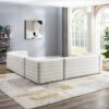 Solo - Corner Sectional Sofa - Cream - Image 5