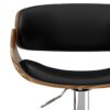 Amery - Adjustable Swivel Bar Stool - Black - Image 5