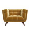 Addison - Mid-Century Modern Lounge Chair - Yellow - Image 7