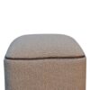 Serenity - Footstool With Ball Feet - Cream - Image 6