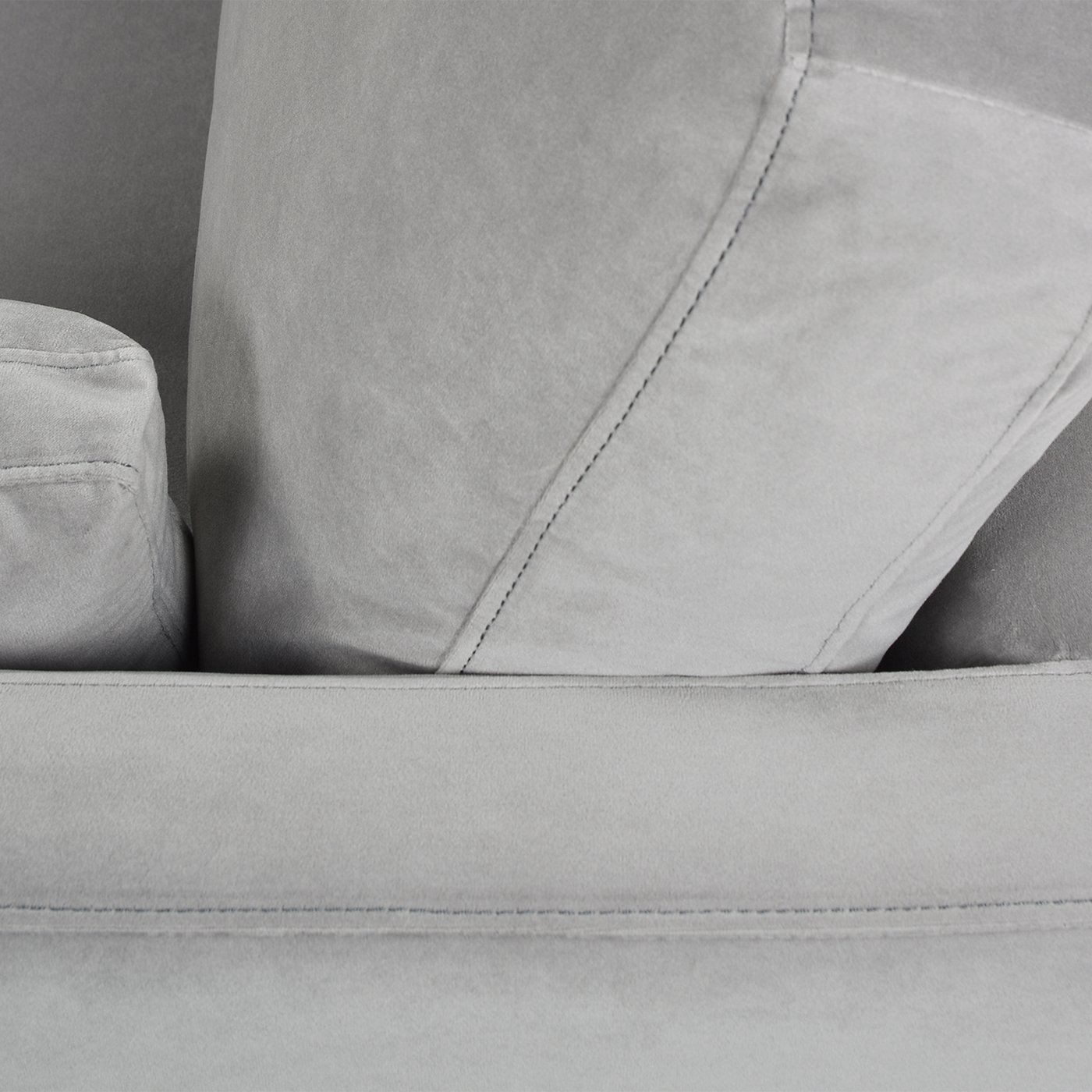 Knox - Modern Farmhouse Arm Chair - Opal Gray - Image 6