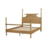 Queen Bed Turned Legs - Natural - Image 9