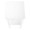 Accent Table, Square, Contemporary - White - Image 5