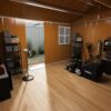 Heavy Duty Storage Shed With Windows, Lockable Door & Ventilation Weatherproof Outdoor Garden Shed - Brown - Image 7