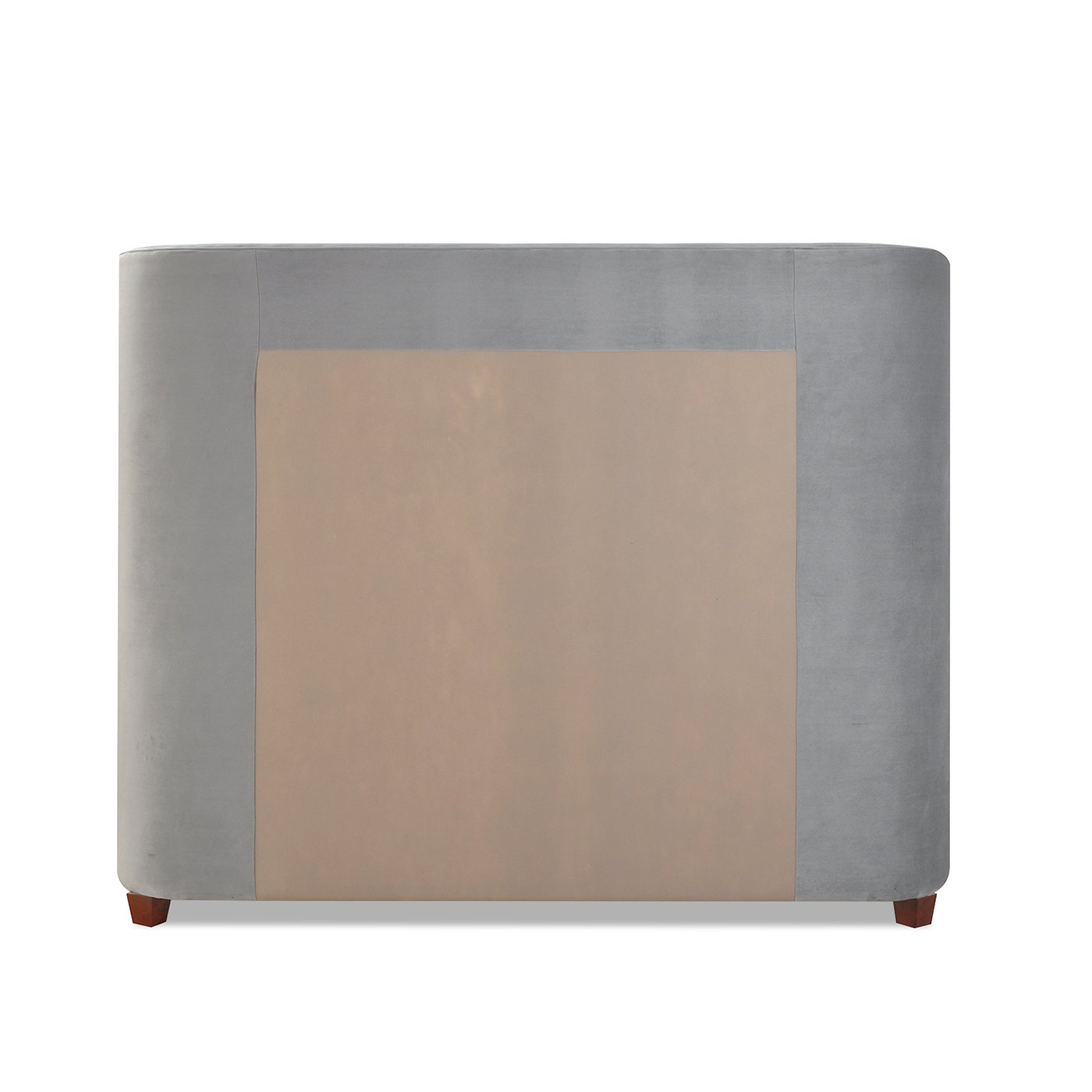 Brooklyn - Queen Tufted Panel Bed Headboard And Footboard Set - Opal Gray - Image 5