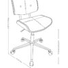 Dax - Bentwood Office Chair - Black / Natural - Image 9