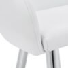 Dining Chair, Side, Upholstered For Dining Room, Contemporary & Modern (Set of 2) - White - Image 7