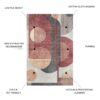 Fenix - Accent Rug - Ivory / Red - Image 5
