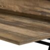 Computer Desk For Home Office, Laptop, Storage Shelves, Contemporary Versatile Placement - Brown - Image 6