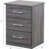 Boston - Nightstand - Gray - Image 3